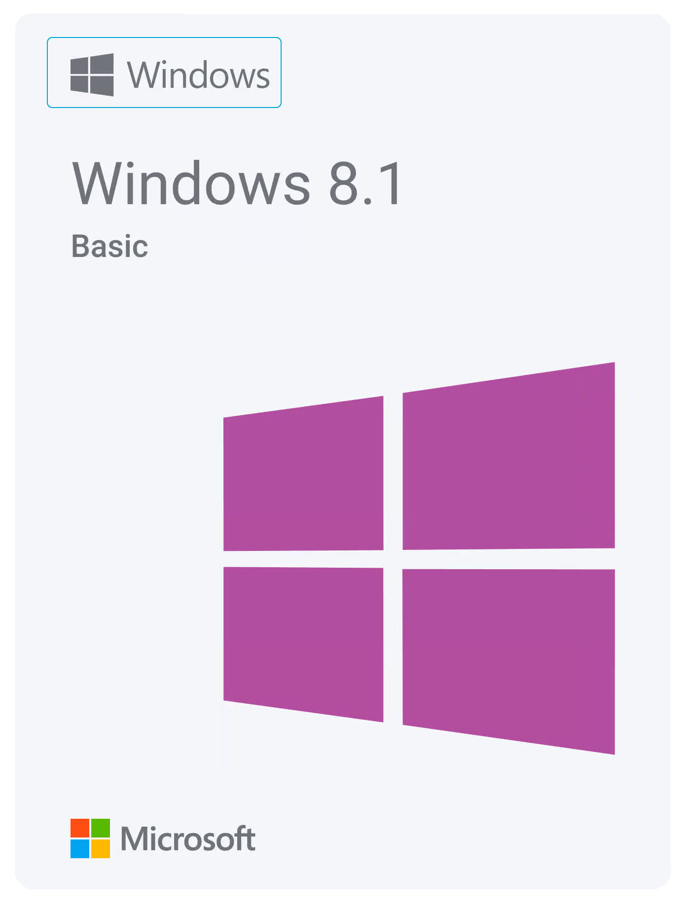 Microsoft Windows 8.1 Basic