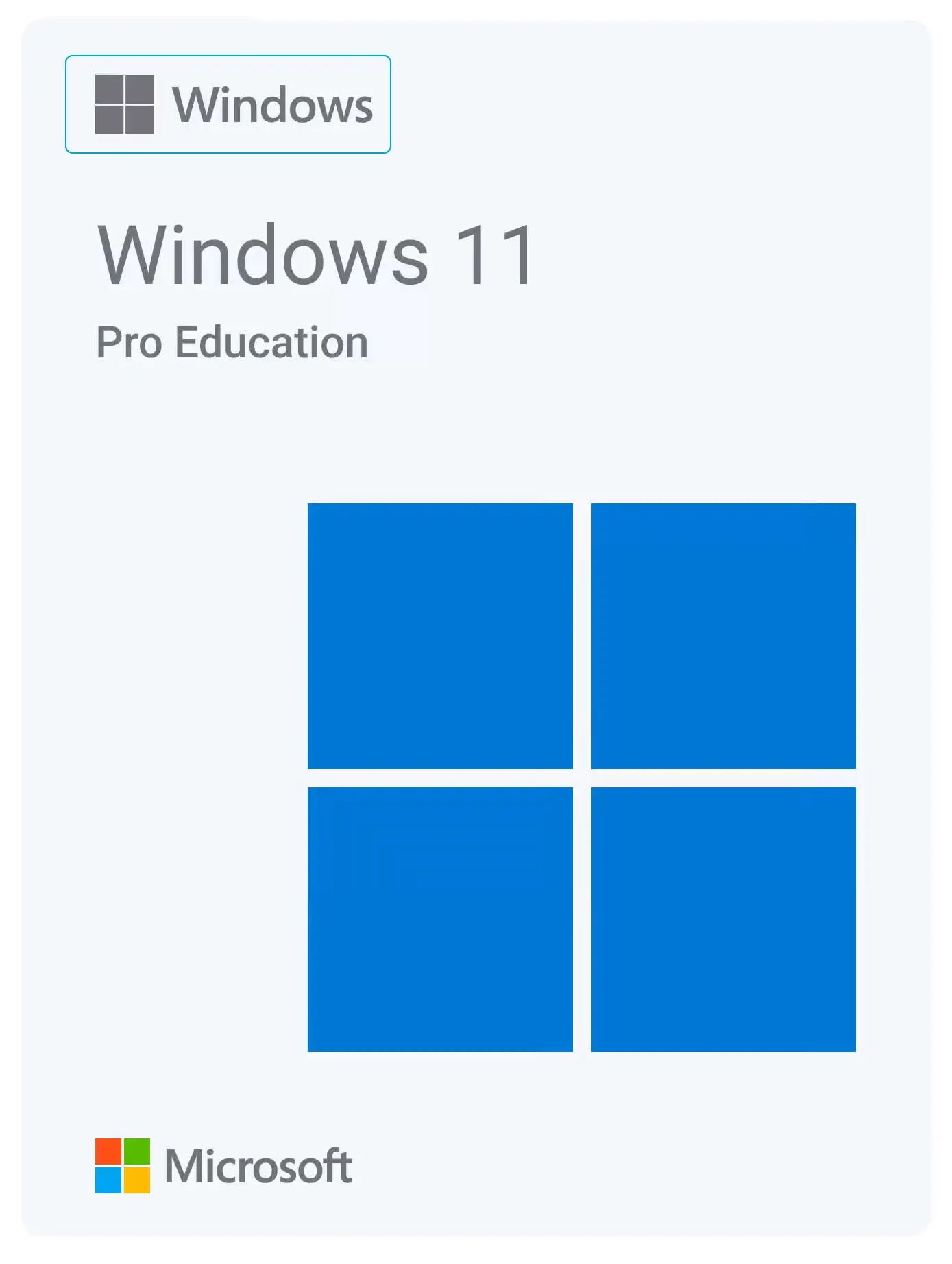 Microsoft Windows 11 Pro Education